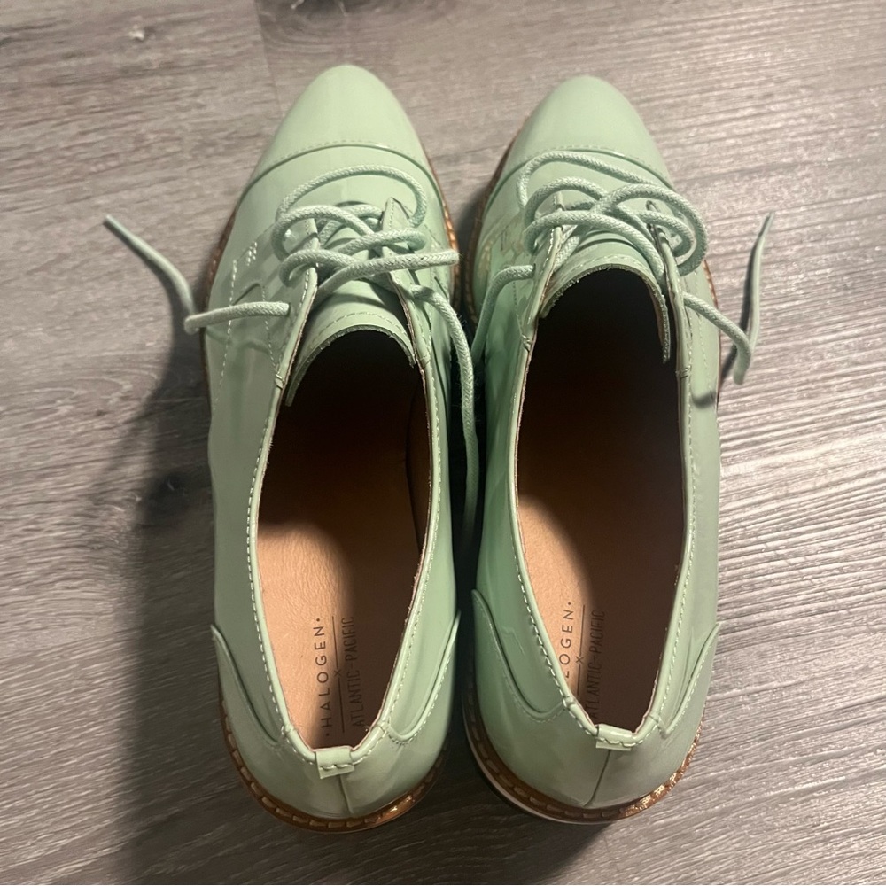 Halogen Mint Green Platform Shoes - image 7